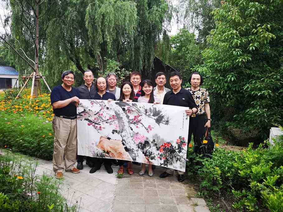 【中国美术家书法家艺术网】块讯，农工党上海书画总支活动